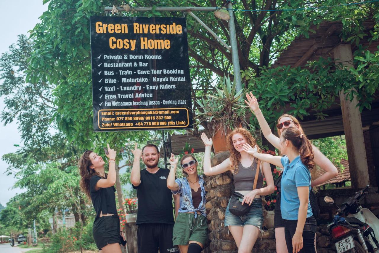 Green Riverside Cosy Home Phong Nha Eksteriør billede