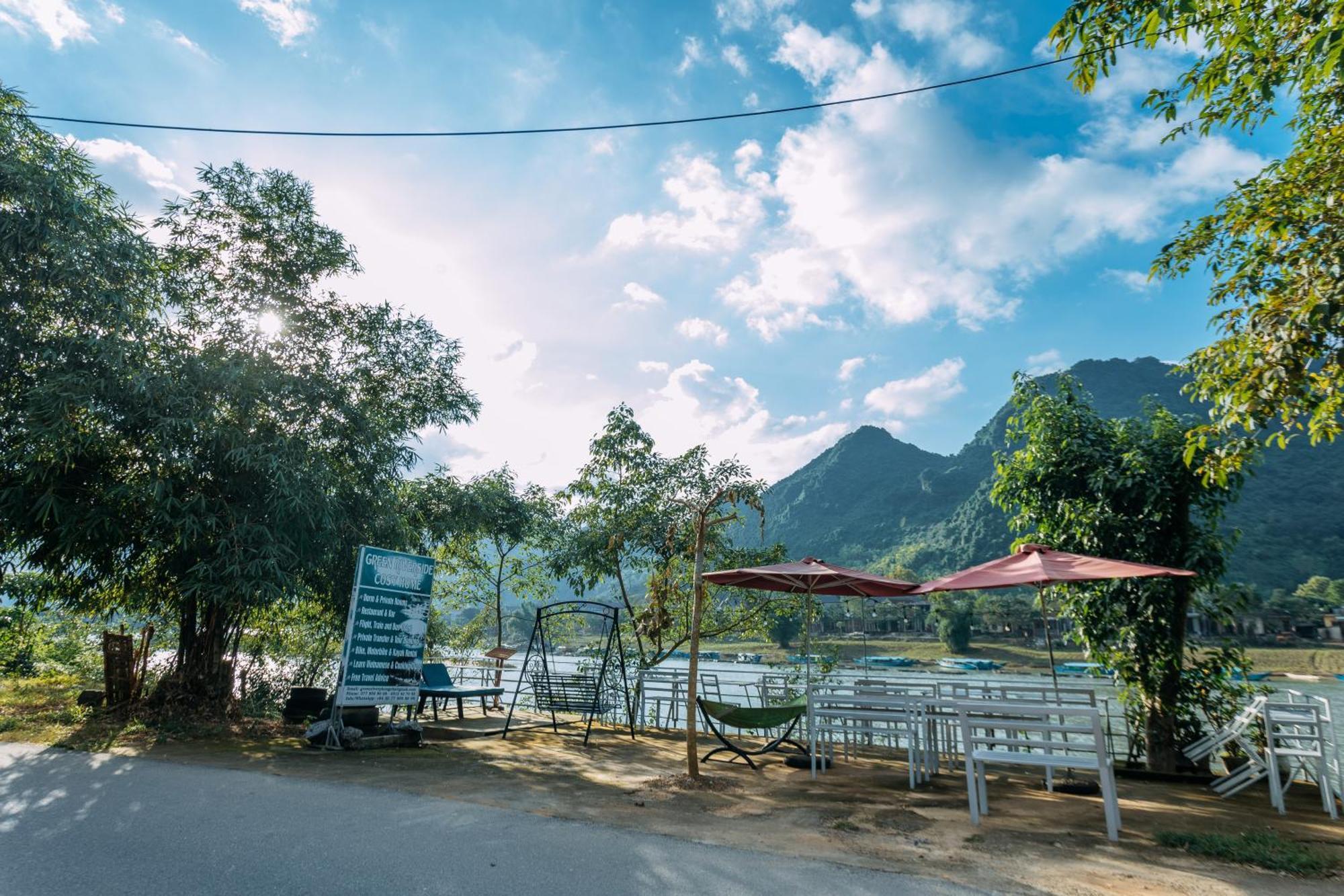Green Riverside Cosy Home Phong Nha Eksteriør billede